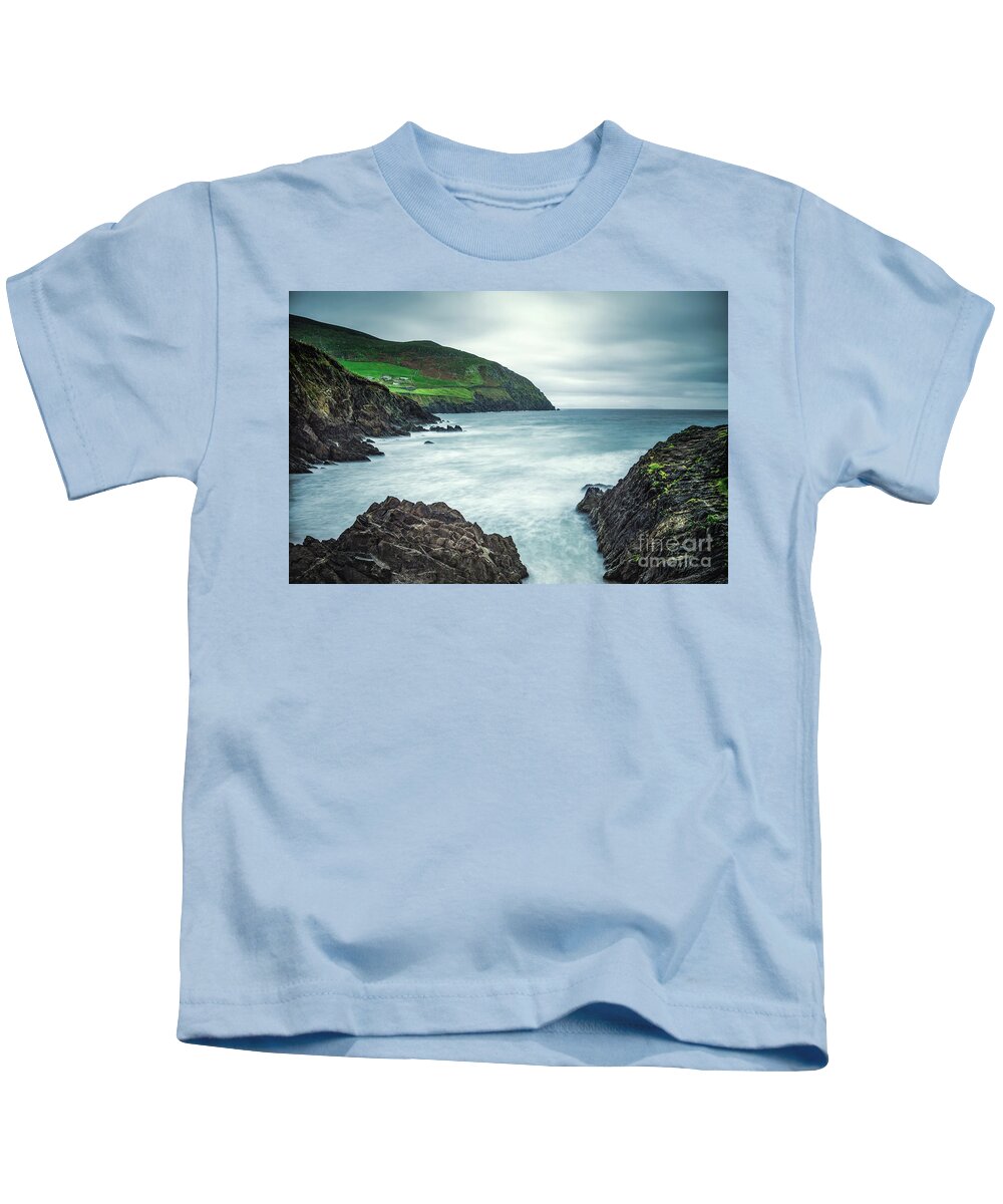 Kremsdorf Kids T-Shirt featuring the photograph Rhythm Of The Tides by Evelina Kremsdorf