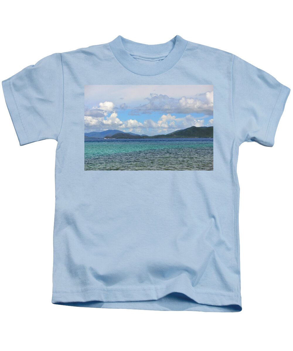 Islands Kids T-Shirt featuring the photograph Two Nations by Climate Change VI - Sales