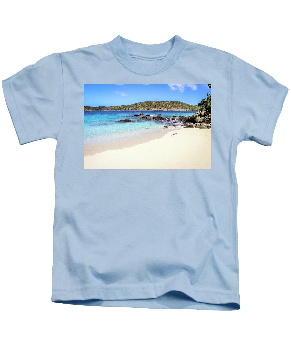St. Thomas United States Virgin Islands Kids T-Shirt featuring the photograph St. Thomas United States Virgin Islands #36 by Paul James Bannerman