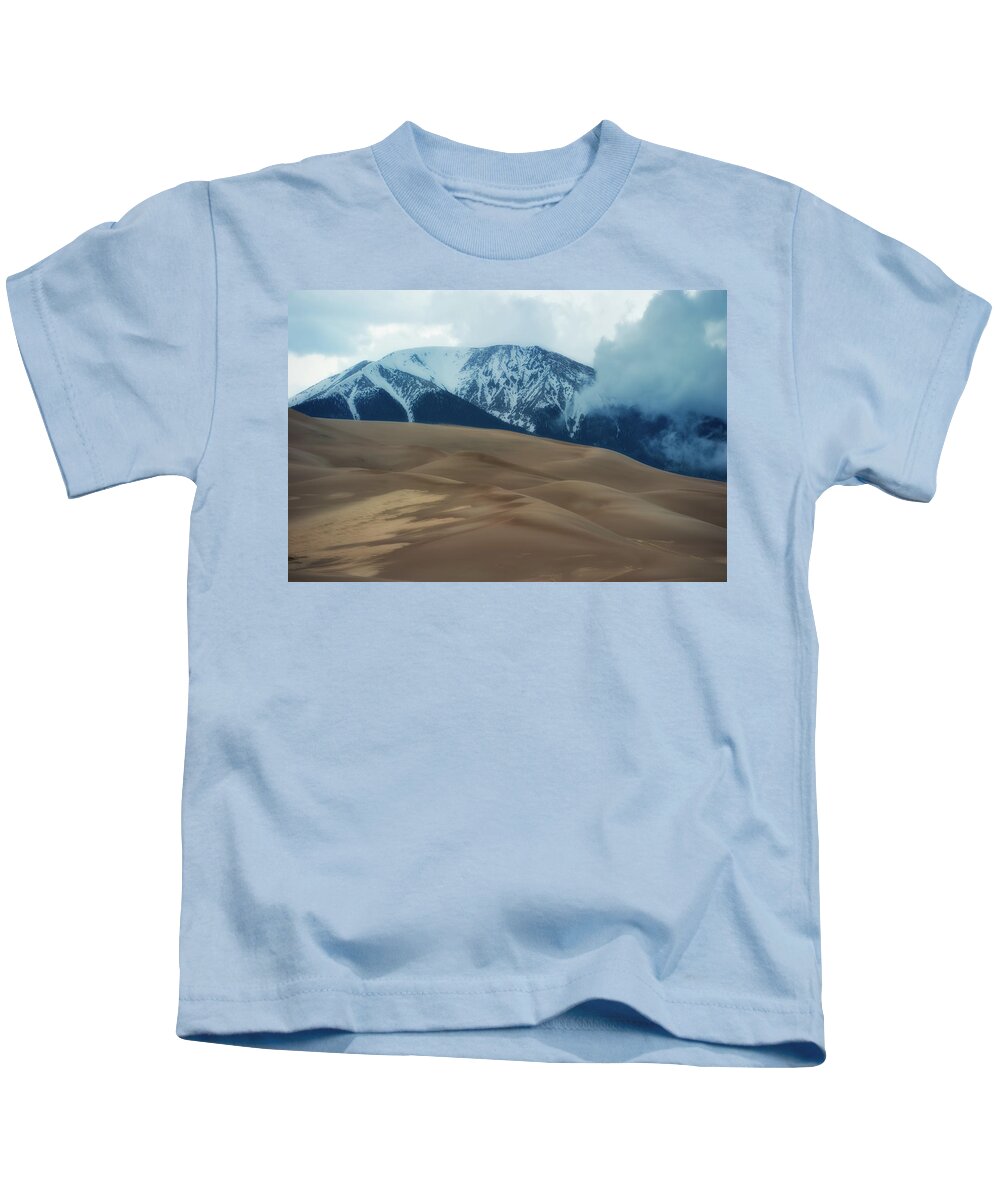 Co Kids T-Shirt featuring the photograph Sand Dunes #7 by Doug Wittrock