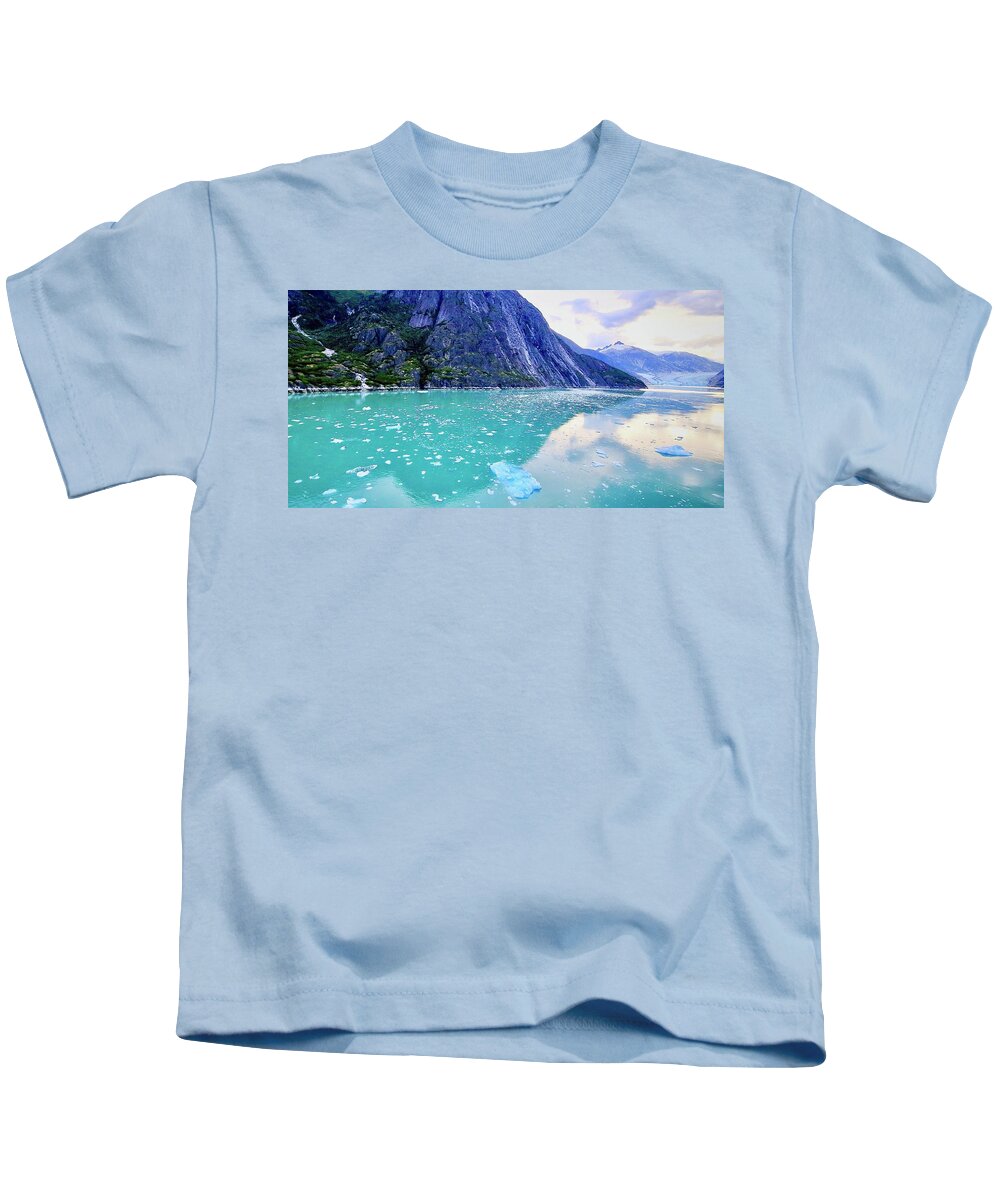 Alaska Kids T-Shirt featuring the photograph Alaska 9 by Carol Jorgensen