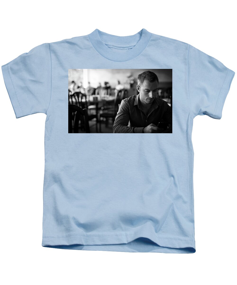 Alex Kids T-Shirt featuring the photograph Alex by Jim Whitley