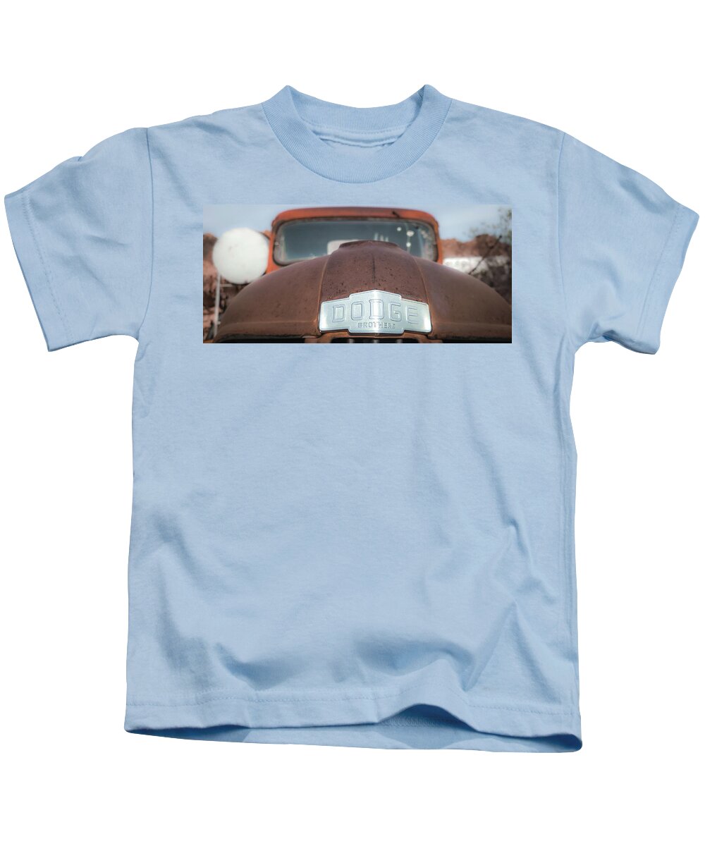 Dodge Kids T-Shirt featuring the photograph Dodge Brothers by Darrell Foster
