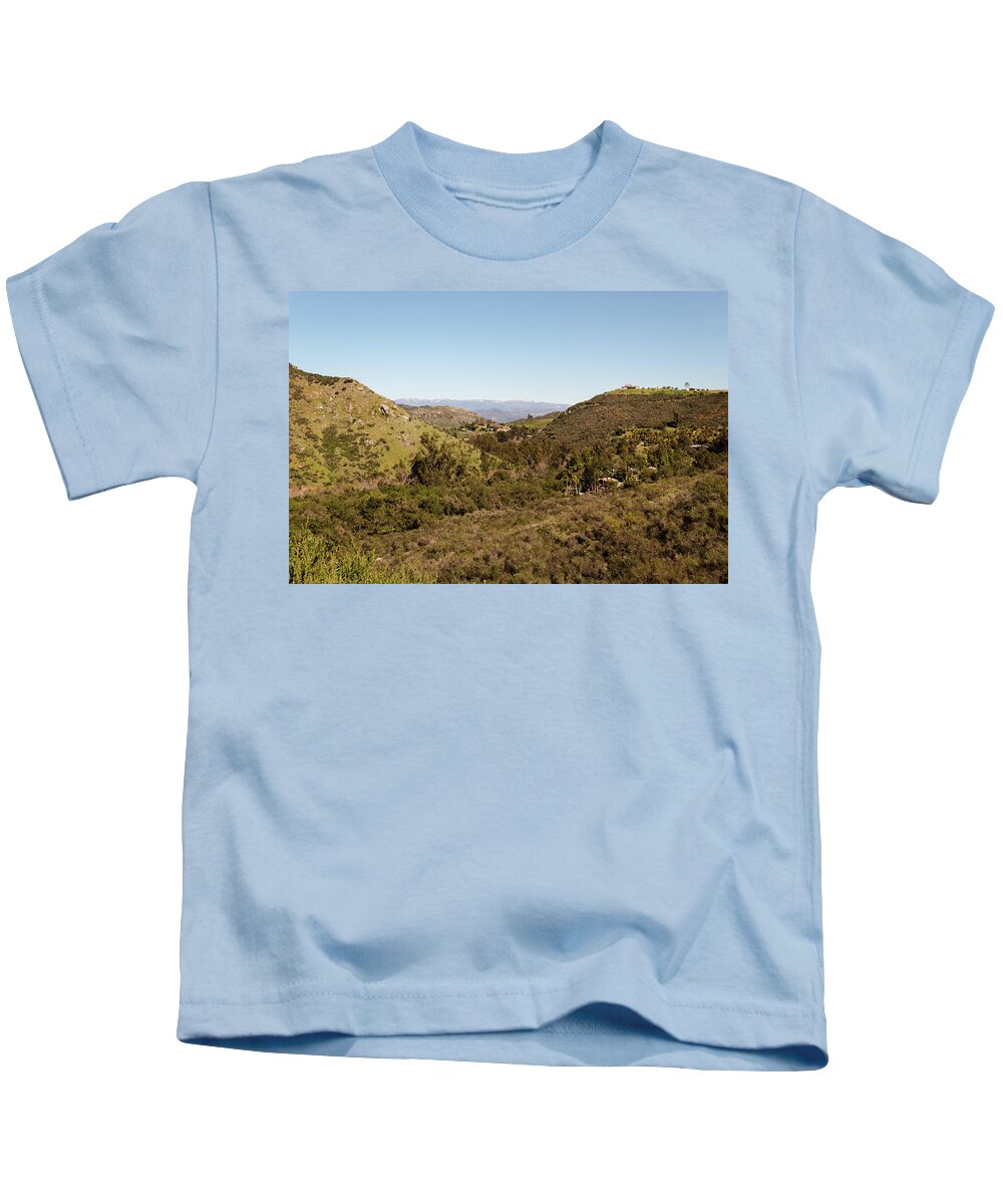 Elfin Forest Kids T-Shirt featuring the photograph Elfin Forest Reserve by Alison Frank