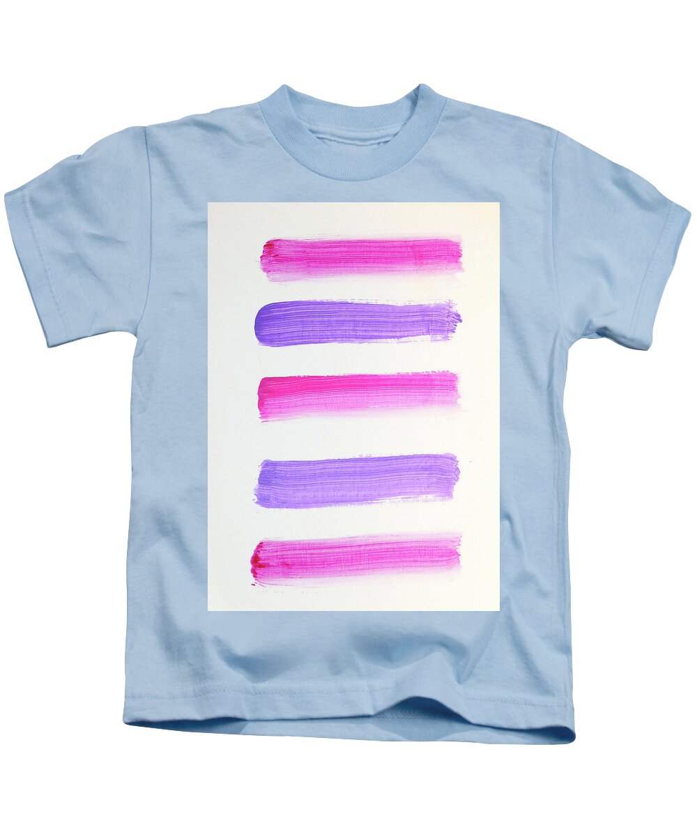Sunset Kids T-Shirt featuring the painting Sunset by Deborah Boyd