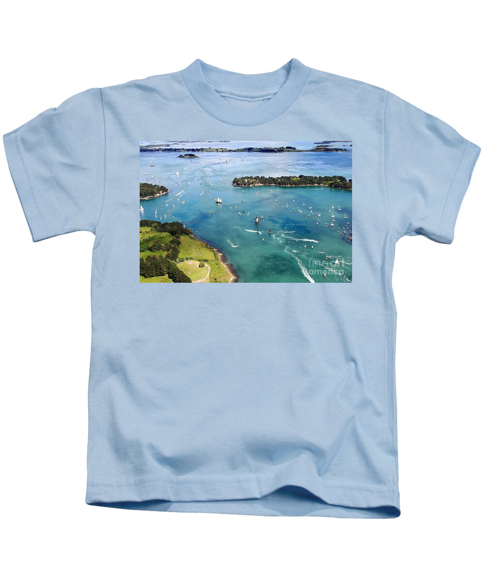 Gulf Kids T-Shirt featuring the photograph Beautiful maritime day by Frederic Bourrigaud