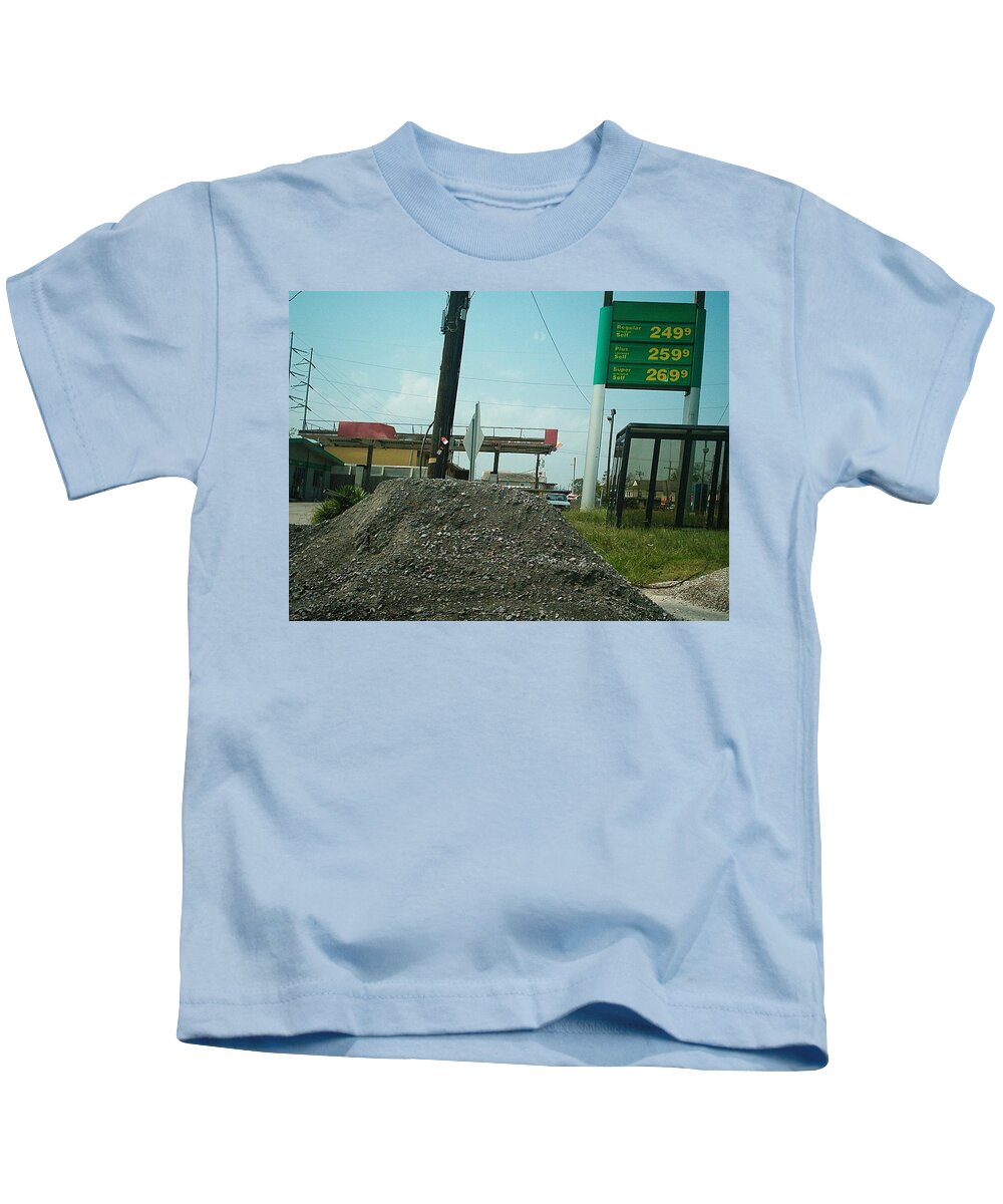 New Orleans Kids T-Shirt featuring the photograph Hurricane Katrina Series - 57 by Christopher Lotito