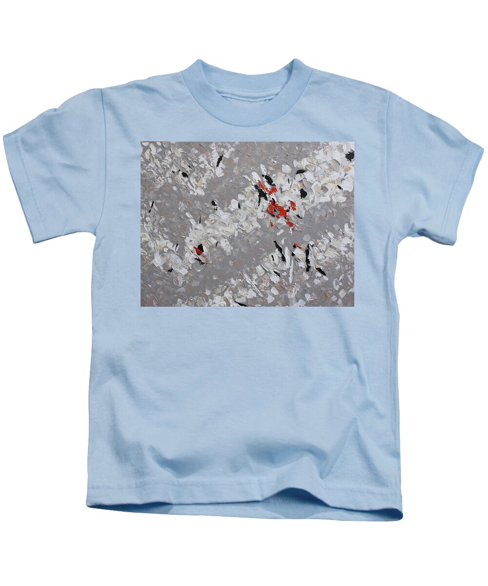  Kids T-Shirt featuring the painting In High Spirits by Christiane Kingsley