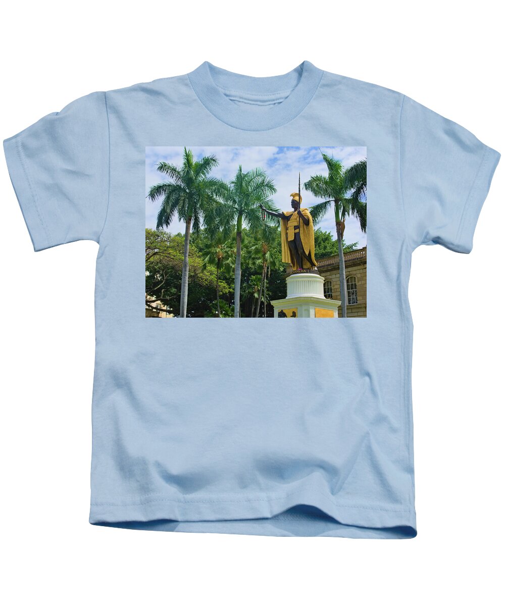 King Kamehameha Kids T-Shirt by W J Burns - Pixels