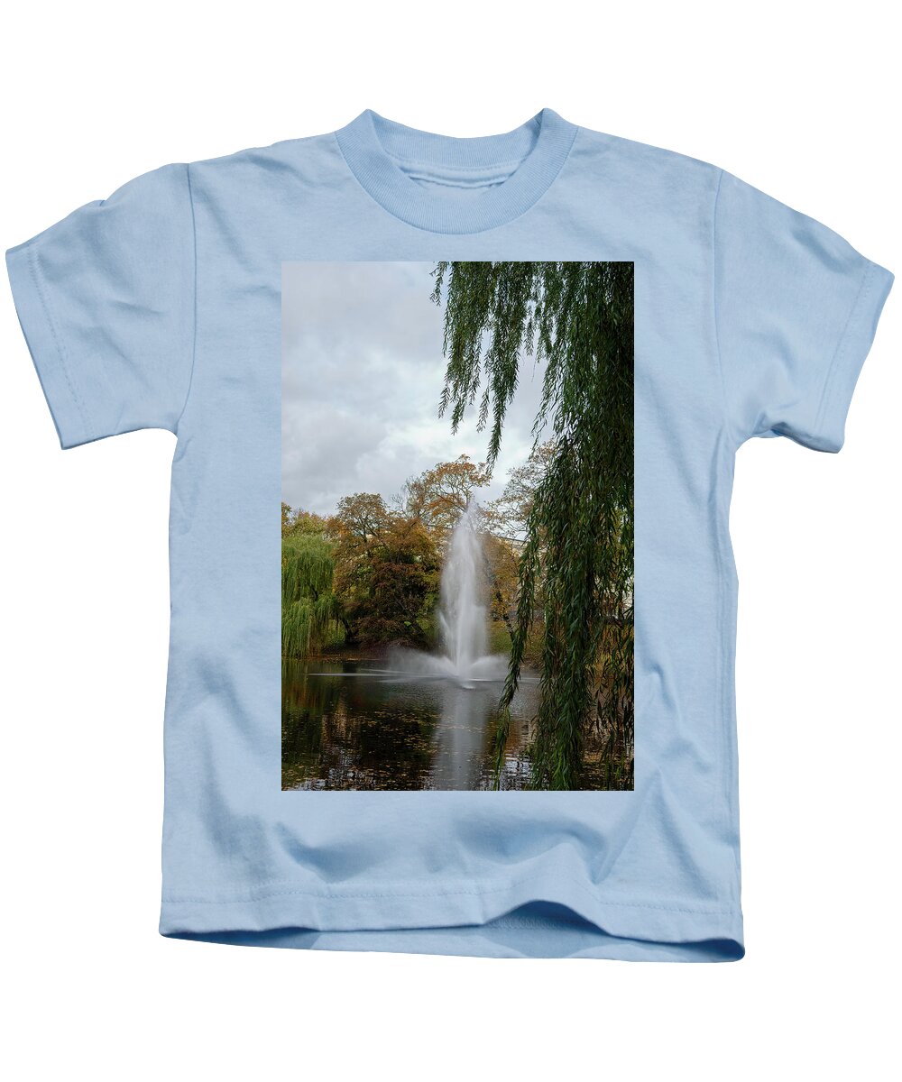 Photography Kids T-Shirt featuring the photograph My Heart Sings An Autumn Song / Riga by Aleksandrs Drozdovs