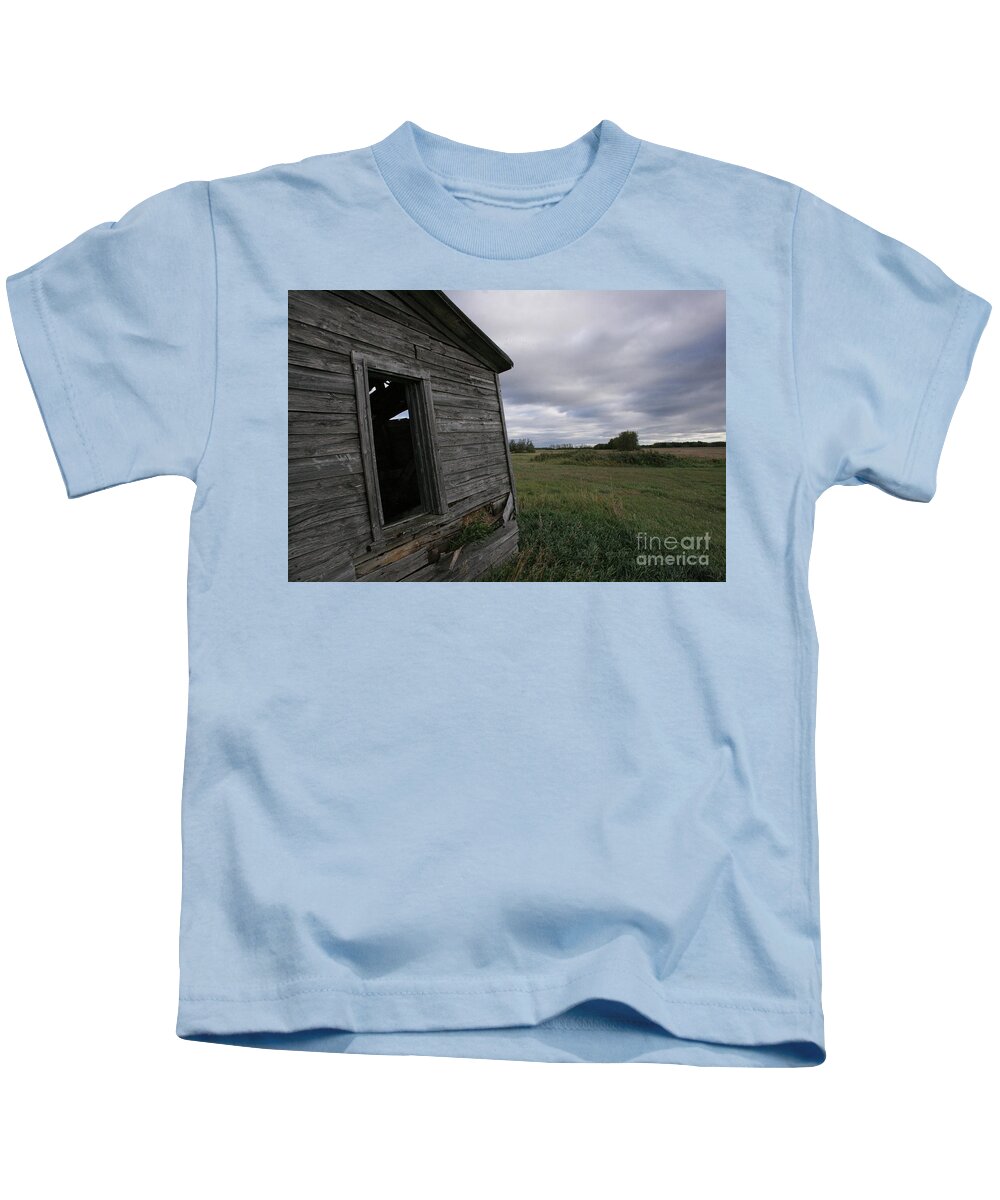 Range Kids T-Shirt featuring the photograph On the Range by Mary Mikawoz