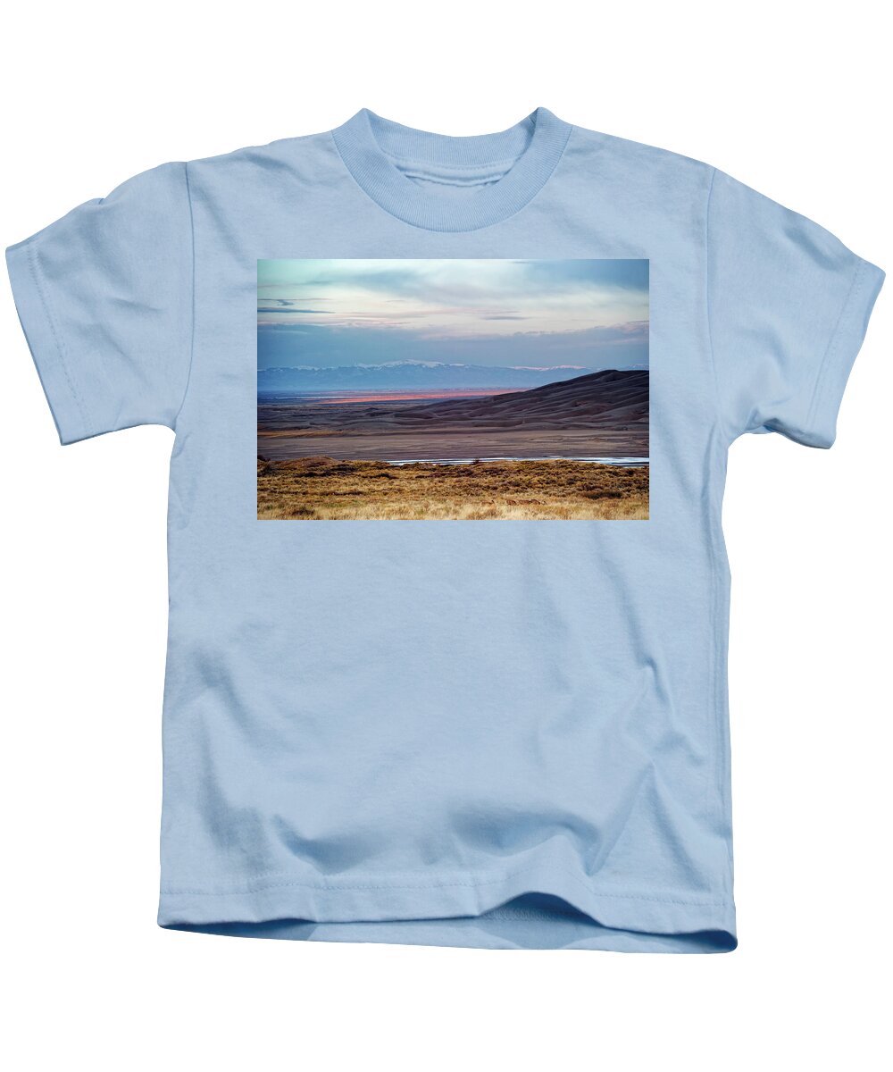 Co Kids T-Shirt featuring the photograph Sand Dunes by Doug Wittrock