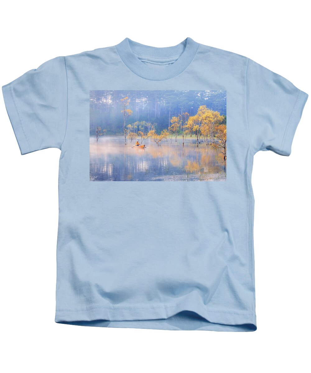 Awesome Kids T-Shirt featuring the photograph Spring Coming by Khanh Bui Phu