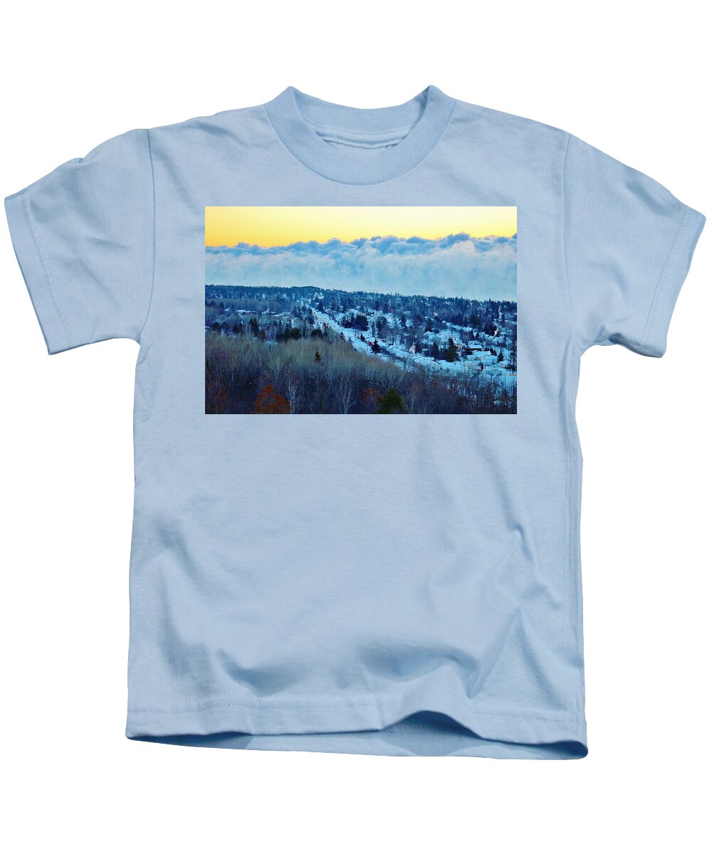  Kids T-Shirt featuring the photograph The Mist by Michelle Hauge
