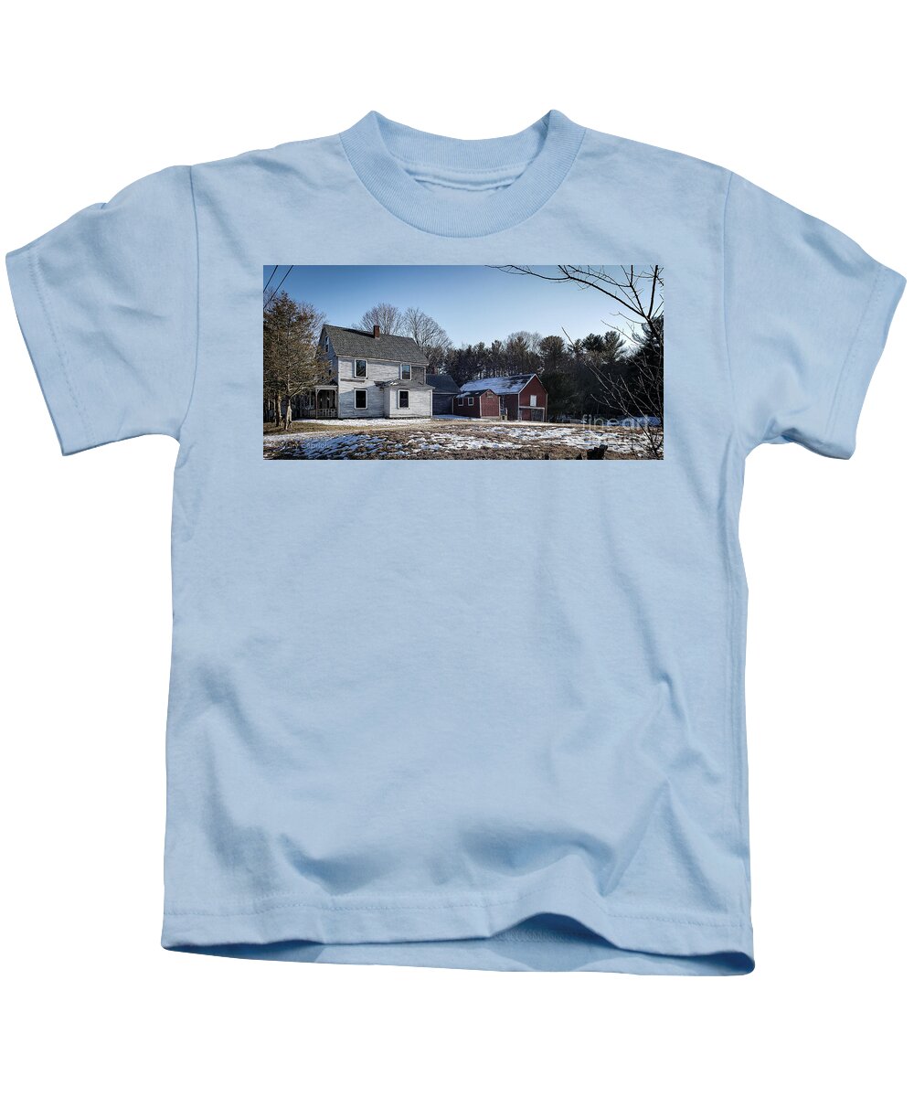 Tideland Kids T-Shirt featuring the photograph Tideland by Mary Capriole