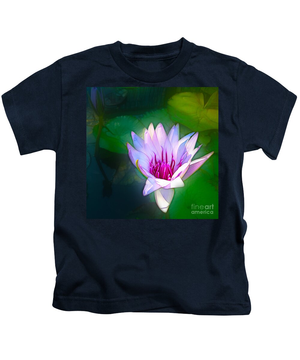 Water Lily Kids T-Shirt featuring the photograph Water Lily #1 by Judi Bagwell