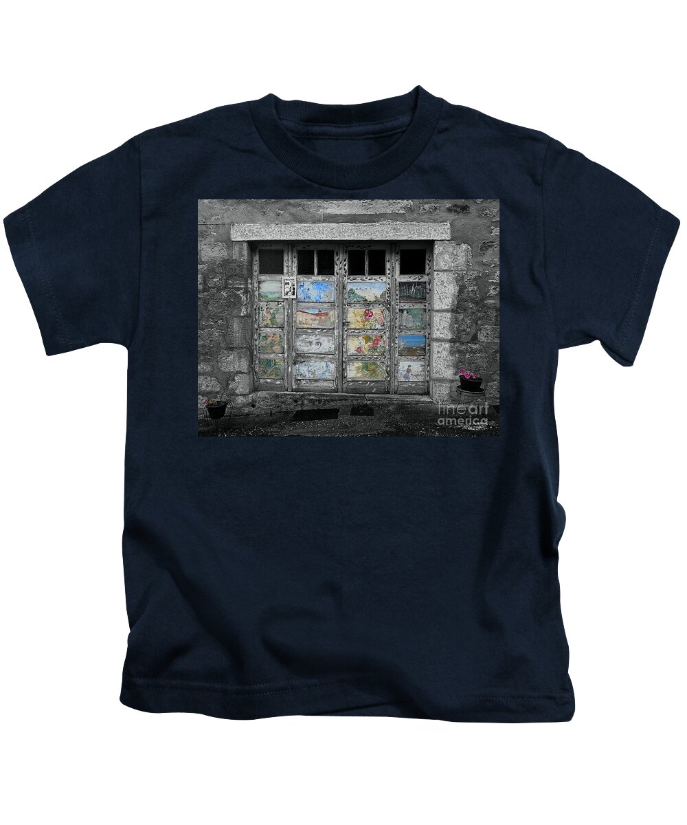 Abstract Kids T-Shirt featuring the photograph Just a Touch #2 by Lauren Leigh Hunter Fine Art Photography