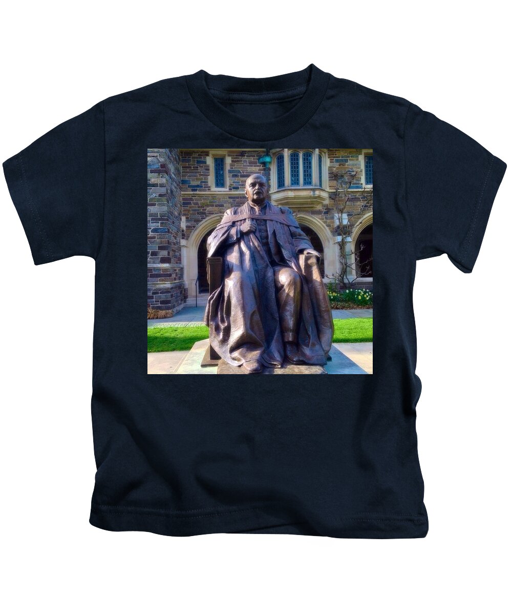 Art Kids T-Shirt featuring the photograph Andrew Fleming West, Class Of 1874 by Anna Porter