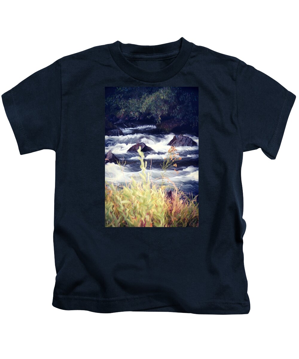 Applegate River Kids T-Shirt featuring the photograph Applegate River by Melanie Lankford Photography