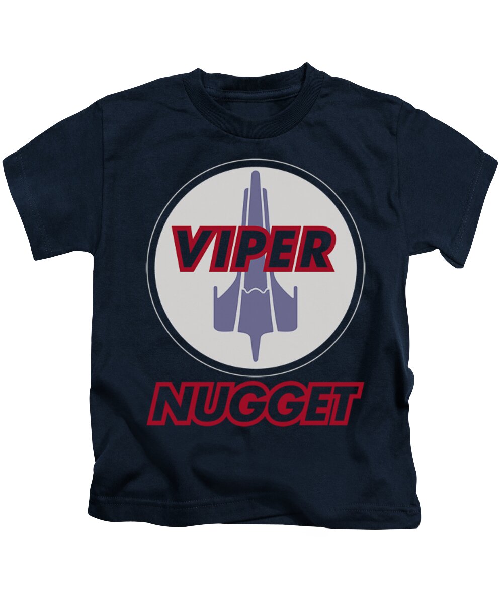  Kids T-Shirt featuring the digital art Bsg - Nugget by Brand A