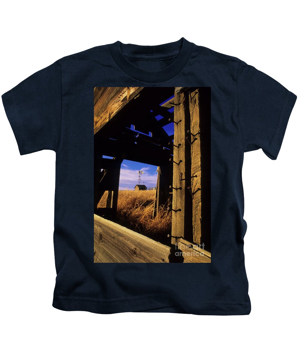 Farm Kids T-Shirt featuring the photograph Days Gone By by Bob Christopher