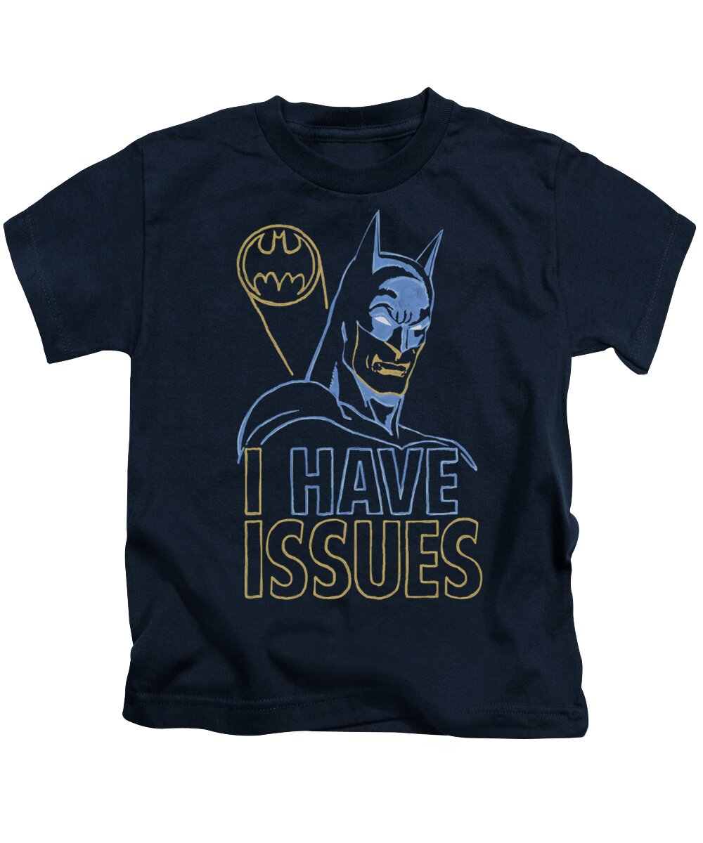 Dc Comics Kids T-Shirt featuring the digital art Dc - Issues by Brand A