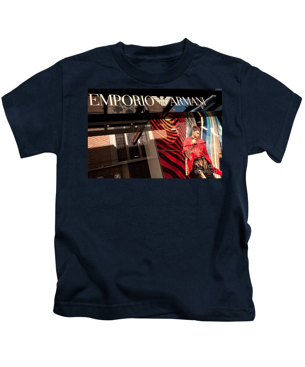 Emporio Armani Kids T-Shirt featuring the photograph Emporio Armani 03 by Rick Piper Photography