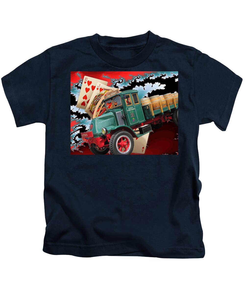 Vintage Kids T-Shirt featuring the digital art In a Dream by Tristan Armstrong