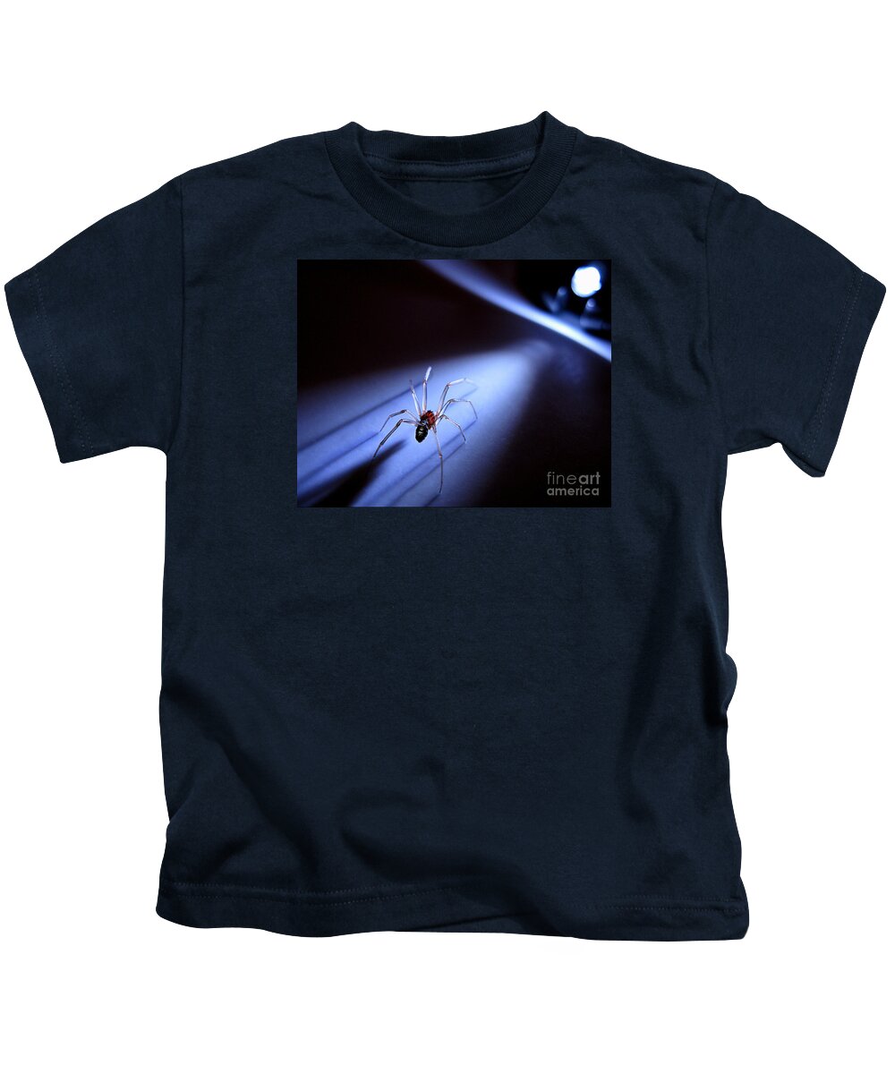 Spider Kids T-Shirt featuring the photograph Into the Light by Jennie Breeze
