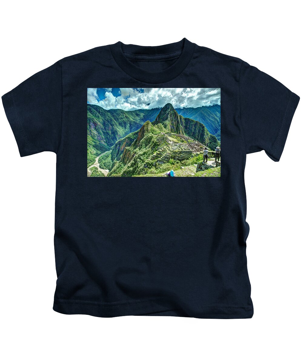 Landscape Kids T-Shirt featuring the photograph Palace in the Sky by Richard Gehlbach
