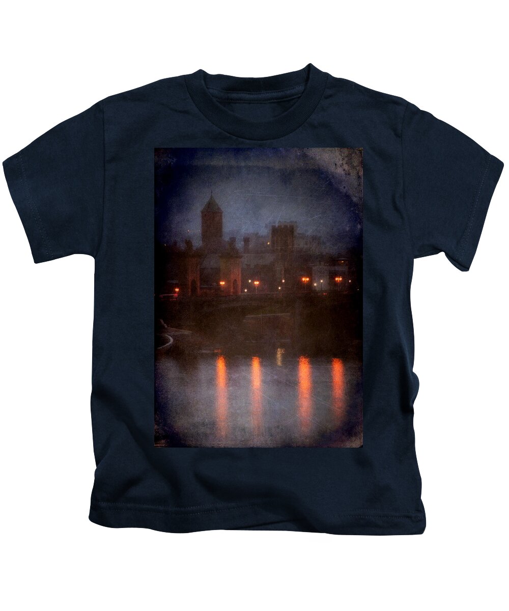 Wilkes Barre Kids T-Shirt featuring the photograph Rhythm and Blues... by Arthur Miller