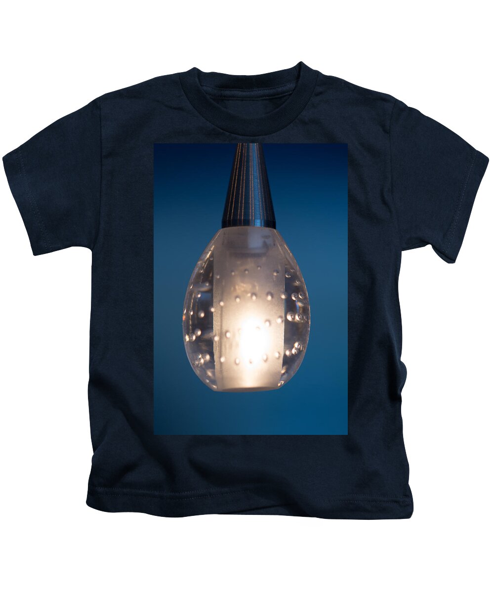 Blue Kids T-Shirt featuring the photograph Small Lamp by Allan Morrison