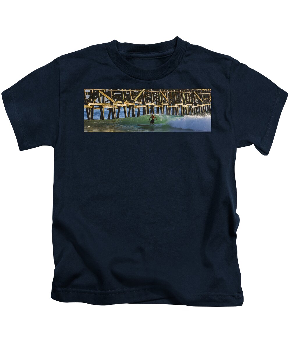 Surfer Kids T-Shirt featuring the photograph Surfer Dude 3 by Scott Campbell