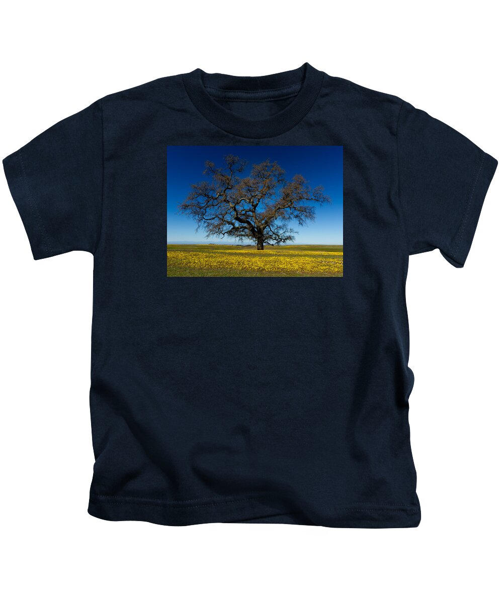 Wildflower Kids T-Shirt featuring the photograph THE Tree On Table Mountain by Robert Woodward