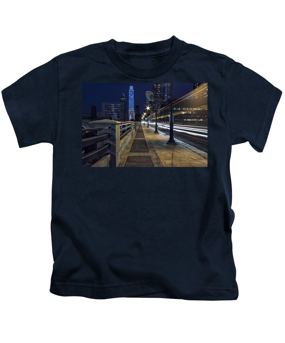 Philadelphia Kids T-Shirt featuring the photograph Warp Speed by Rob Dietrich