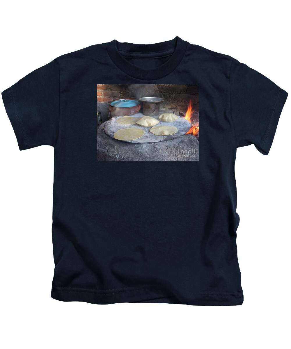 Tortilla Kids T-Shirt featuring the photograph Come and Get It by Yenni Harrison