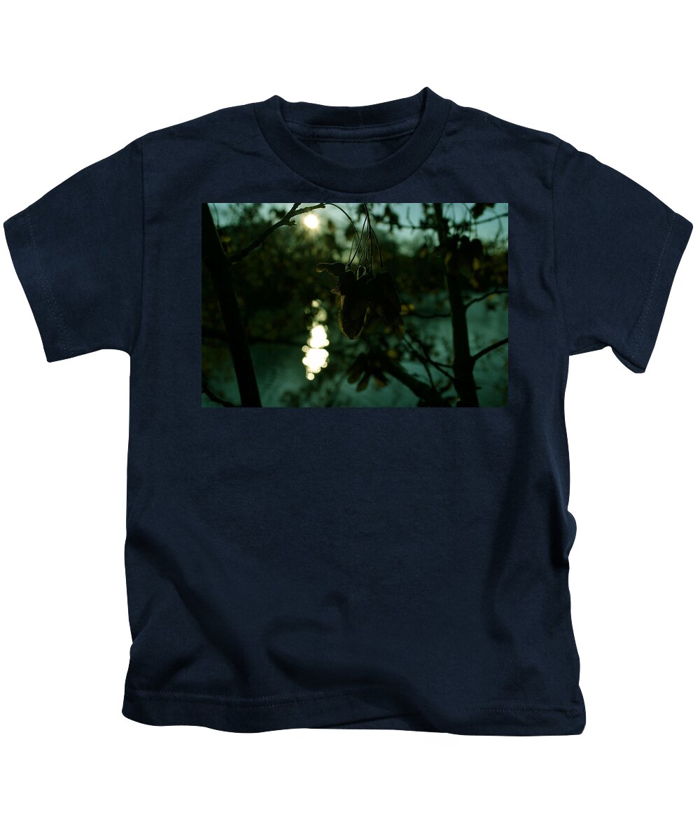 Sunset Kids T-Shirt featuring the digital art Sunset #12 by Maye Loeser