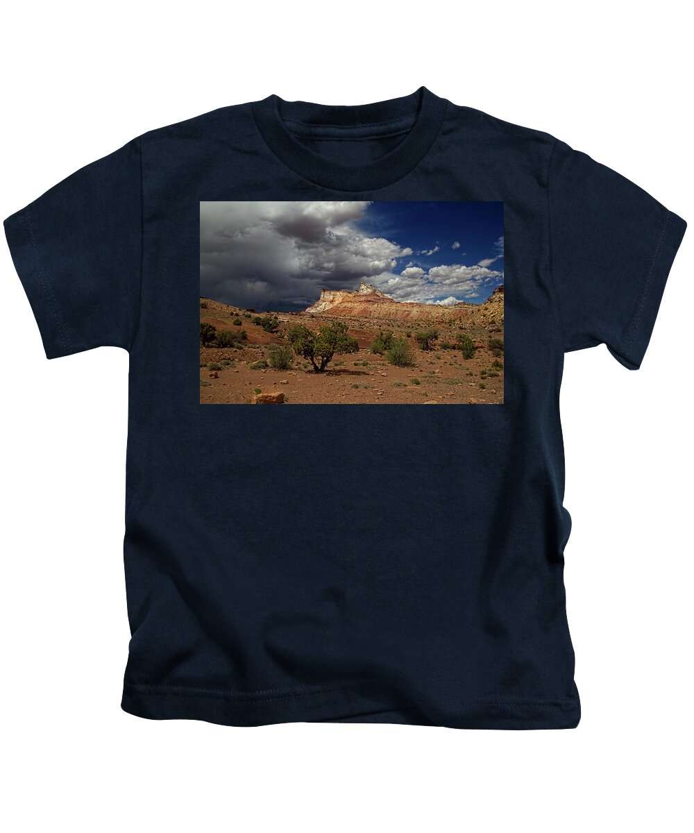 San Rafael Swell Kids T-Shirt featuring the photograph San Rafael Swell #234 by Mark Smith