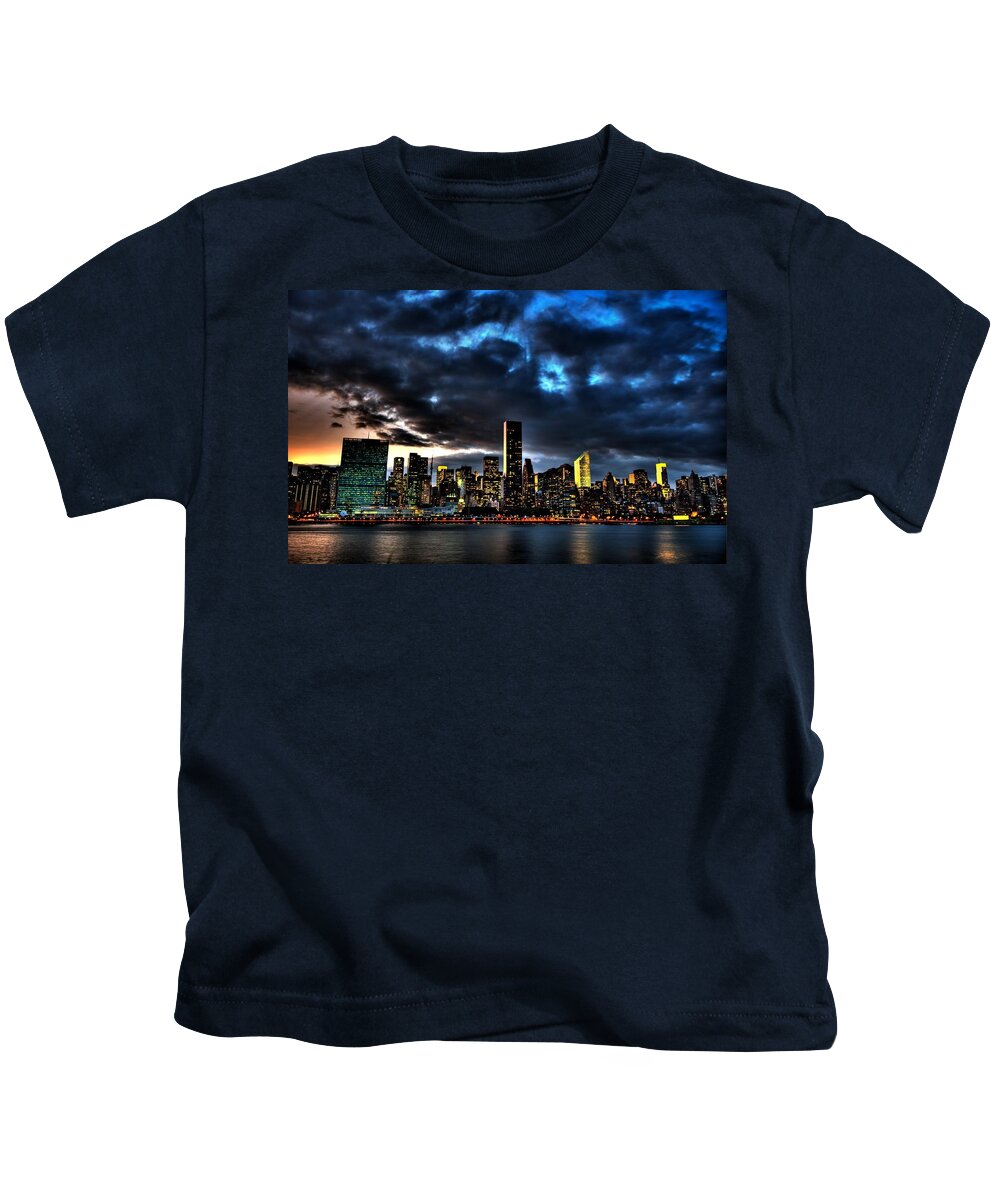 City Kids T-Shirt featuring the photograph City #39 by Mariel Mcmeeking