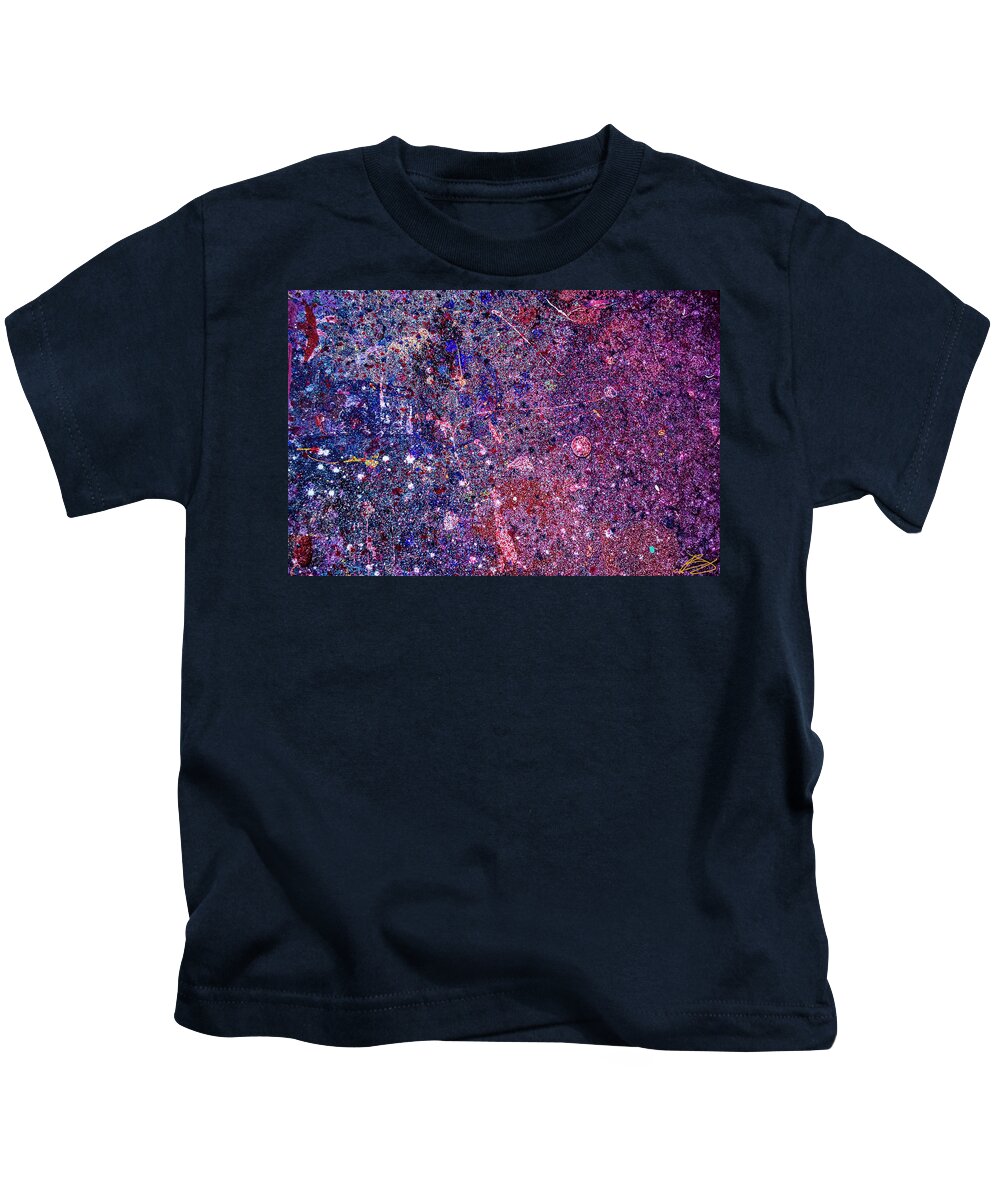 Digital Photograph Kids T-Shirt featuring the photograph Acrylic Space by Bradley Dever