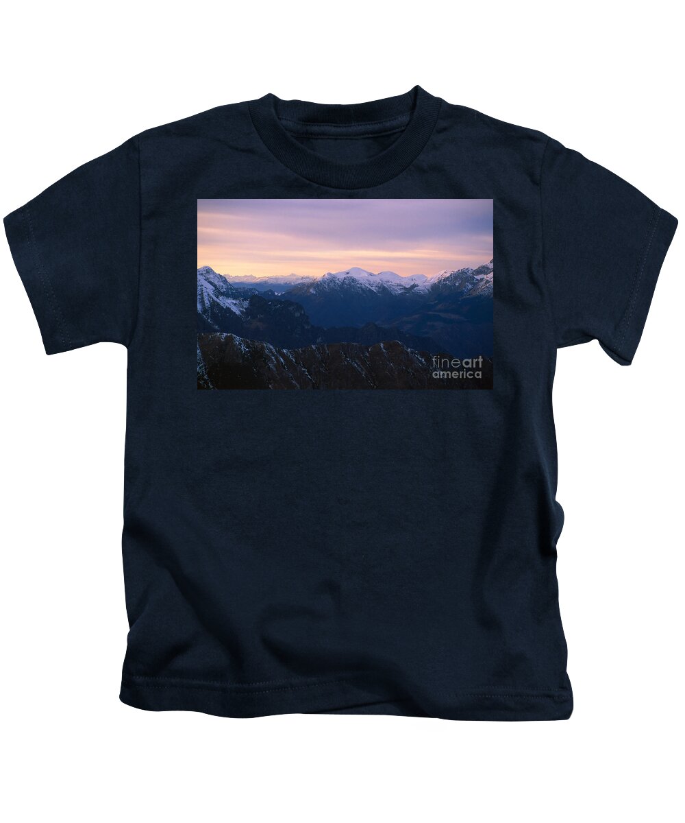 Aerial Kids T-Shirt featuring the photograph Aerial view by Riccardo Mottola