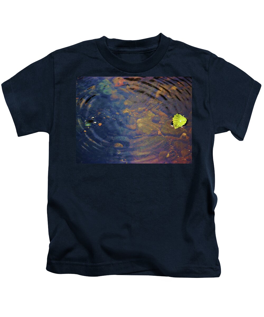 River Kids T-Shirt featuring the photograph Balance by Julie Rauscher