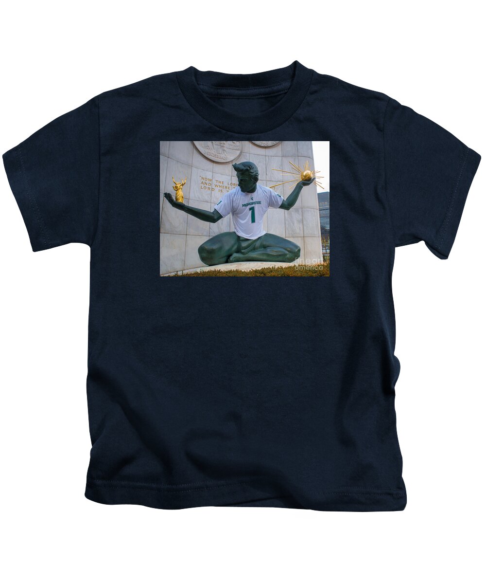2015 Kids T-Shirt featuring the photograph Cotton Bowl Bound by Bill Spengler