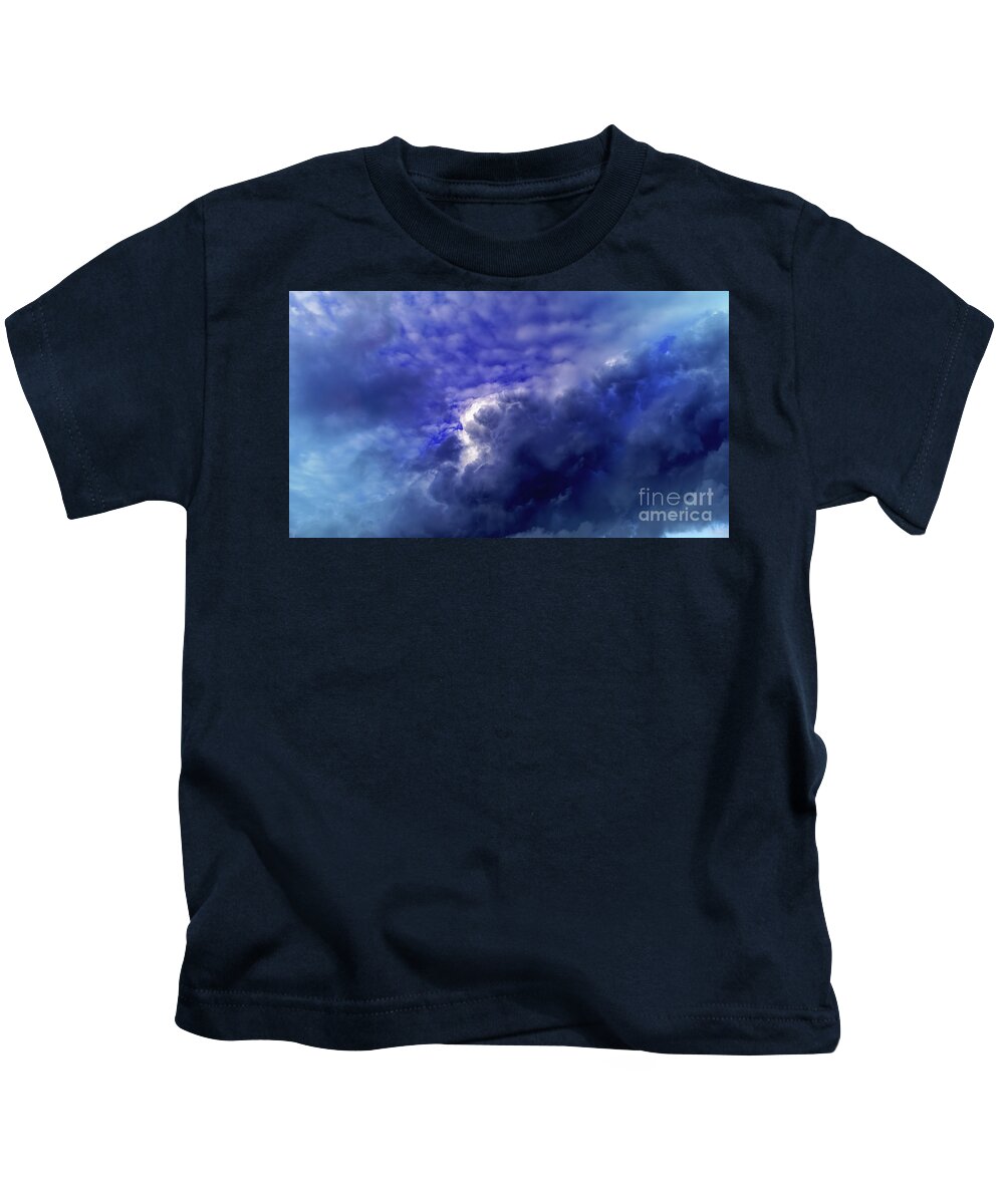 Environment Kids T-Shirt featuring the photograph Dramatic Cumulus Sky by Pablo Avanzini