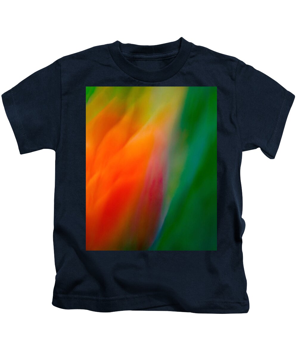 Tulip Kids T-Shirt featuring the photograph Flow by Neil Shapiro