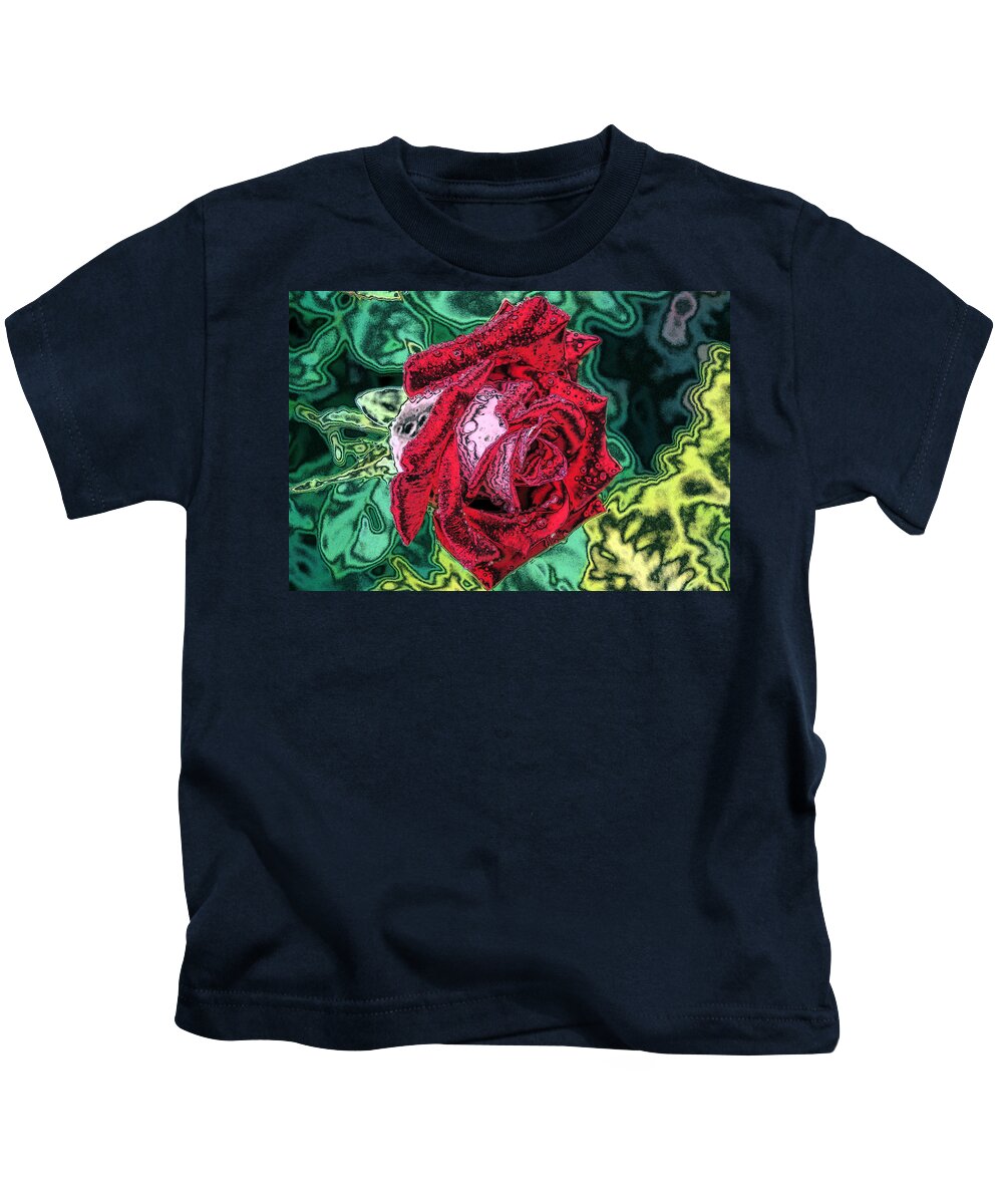 Rose Kids T-Shirt featuring the photograph Foiled Again by Kristin Elmquist