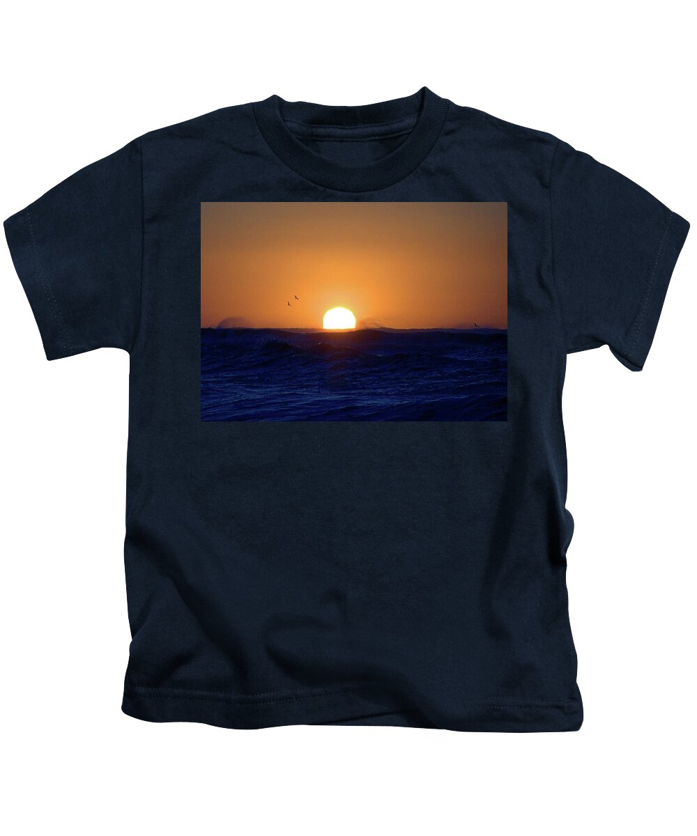 Seas Kids T-Shirt featuring the photograph Halloween by Newwwman