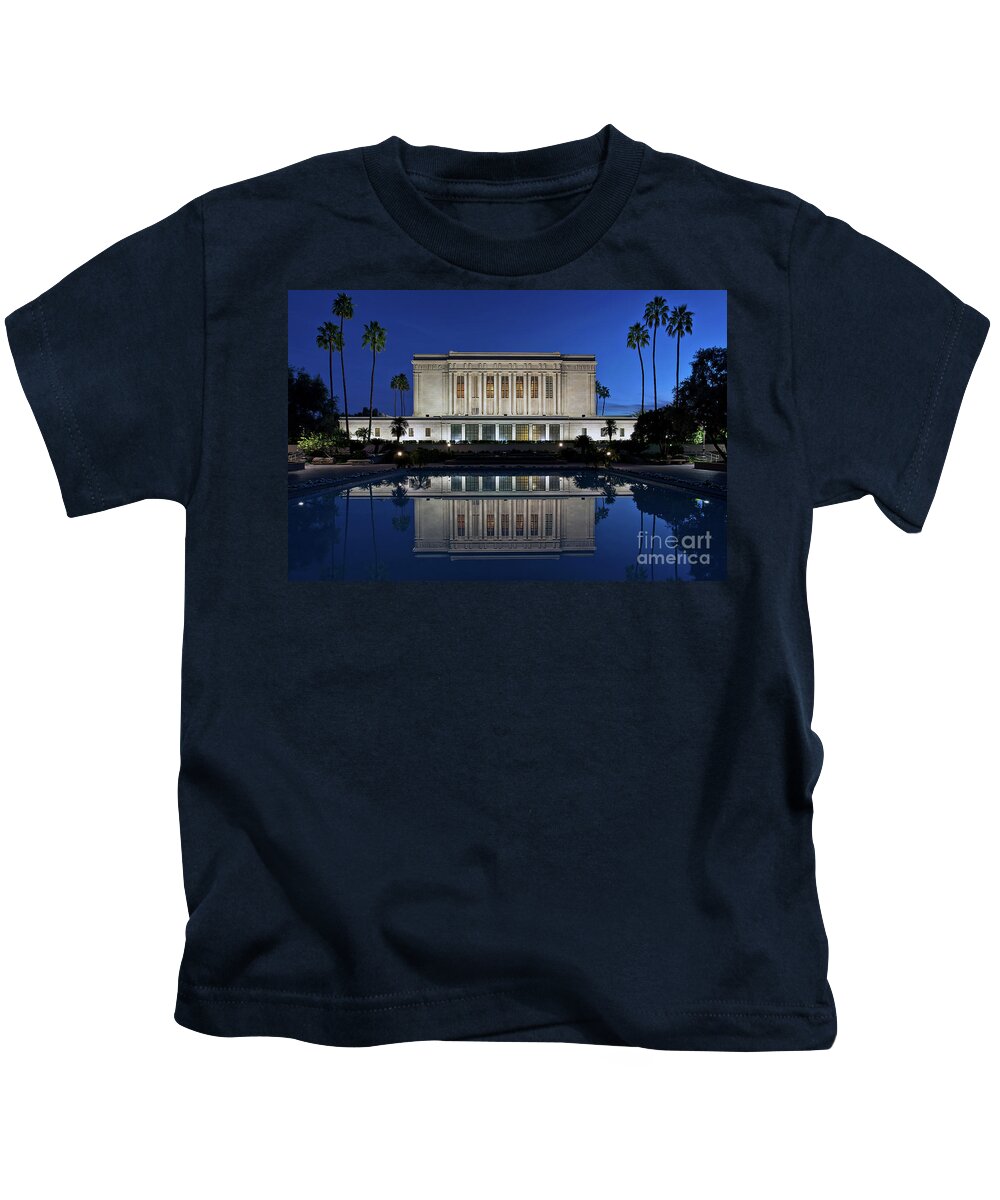 Mormon Kids T-Shirt featuring the photograph Heavenly Reflections by Sam Antonio