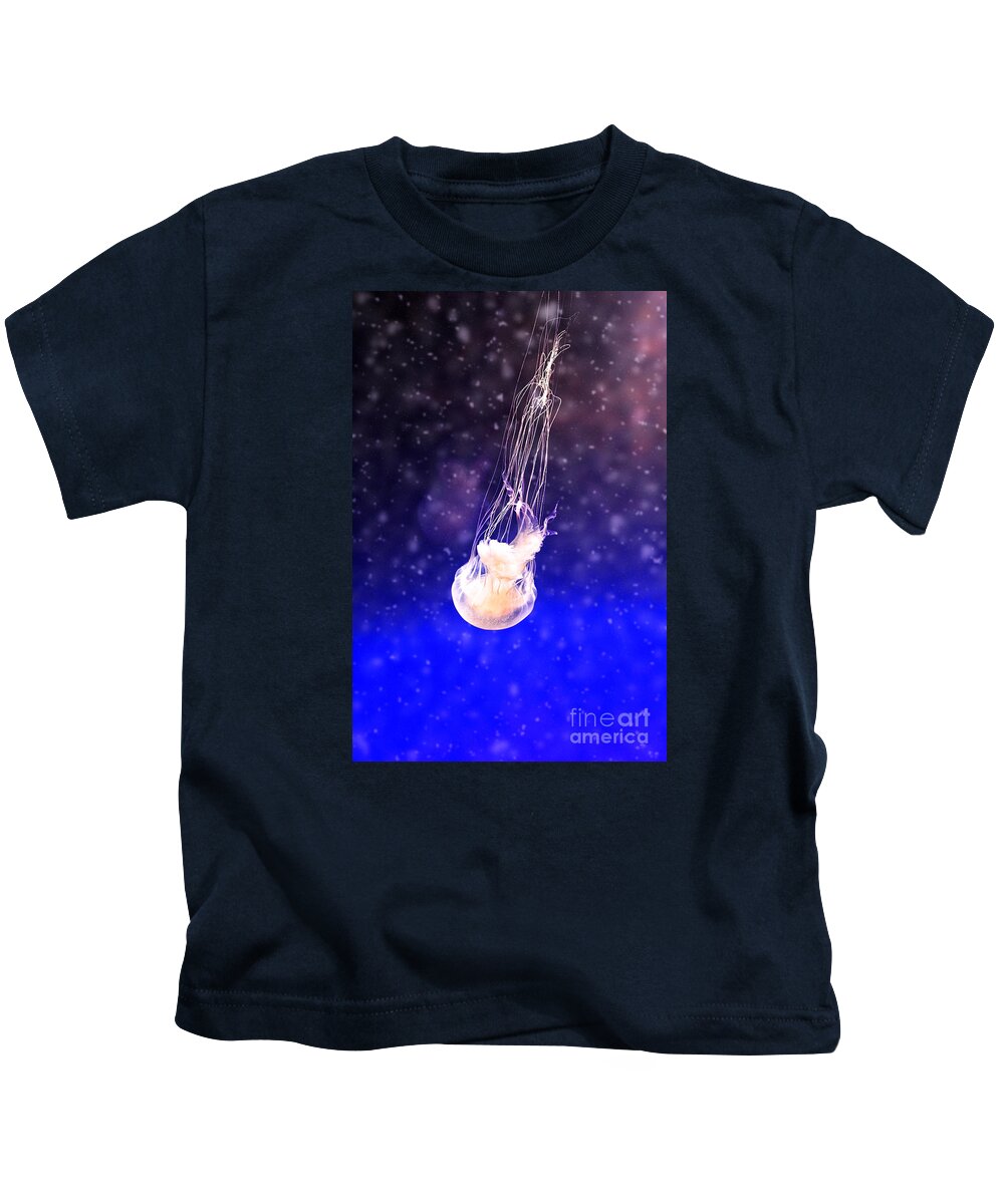 Jellyfish Kids T-Shirt featuring the photograph Jellyfish by Stephanie Frey