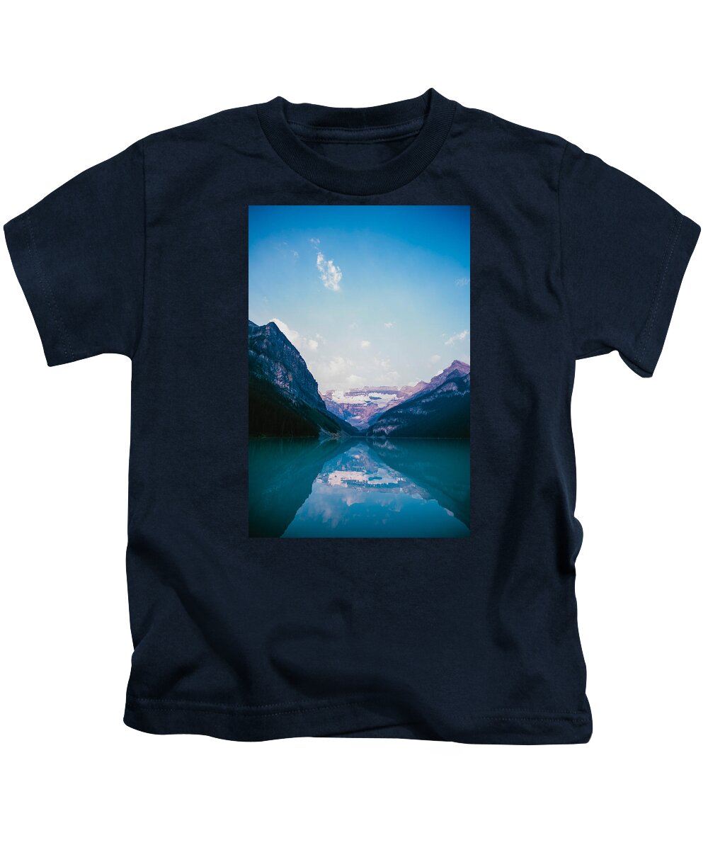 Lake Kids T-Shirt featuring the photograph Looking Ahead by Britten Adams